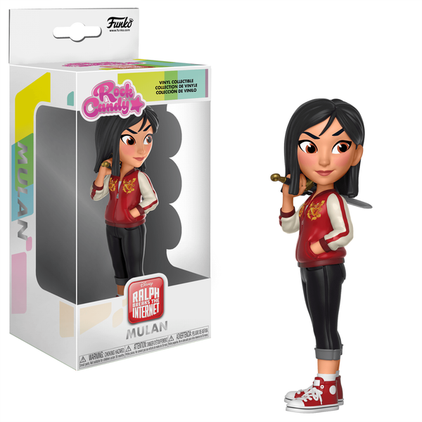 Disney Wreck-It Ralph Mulan Rock Candy Figure