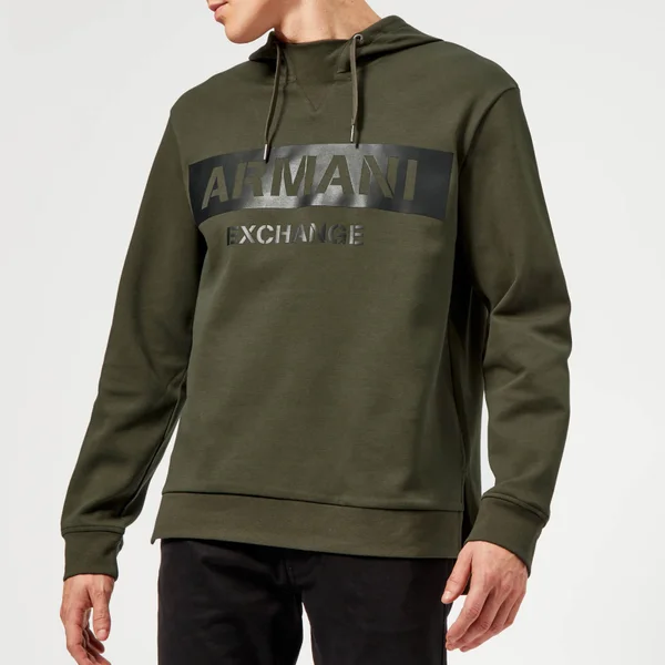 Armani Exchange Men's Overhead Hoody - Green