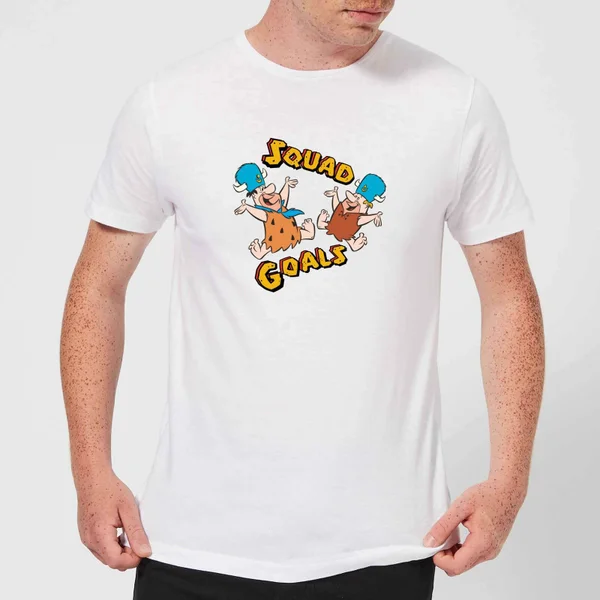 The Flintstones Squad Goals Men's T-Shirt - White