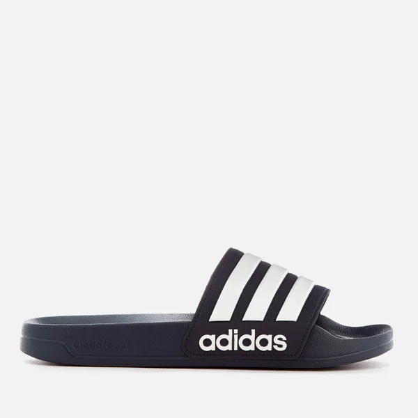 adidas Men's Adilette Shower Slide Sandals - Collegiate Navy