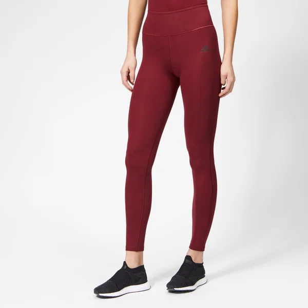 adidas Women's Ultimate High Waist Tights - Noble Maroon