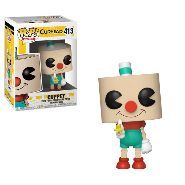 Cuphead Cuppet Pop! Vinyl Figure