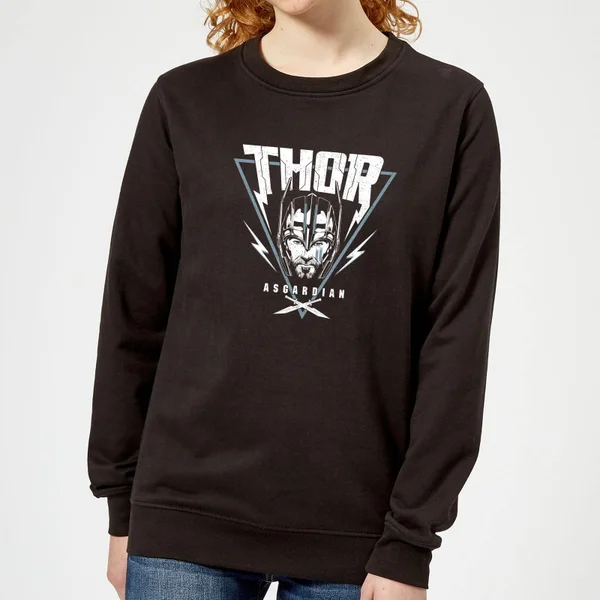Marvel Thor Ragnarok Asgardian Dames Trui - Zwart