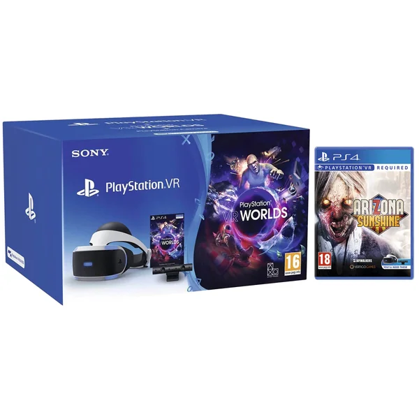 Sony Playstation VR Starter Kit including Playstation Worlds & Arizona Sunshine