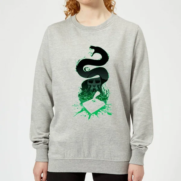 Harry Potter Basilisk Silhouette Dames Trui - Grijs
