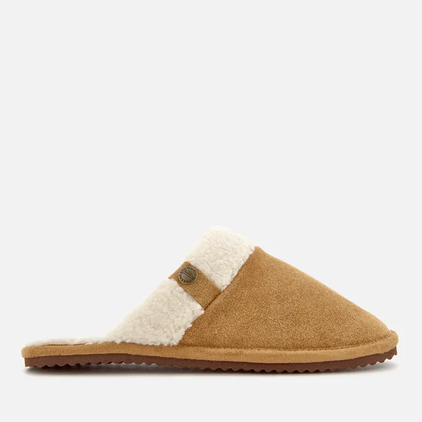 Superdry Women's Premium Classic Mule Slippers - Tan Suede