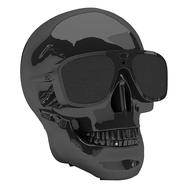 Jarre AeroSkull XS + Bluetooth Portable Speaker - Chrome Black