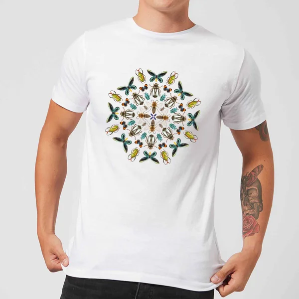 Natural History Museum Bugs And Bees Men's T-Shirt - White