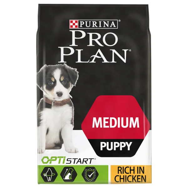 Subscription - PRO PLAN Dog Medium Puppy with OPTISTART Chicken Dry Food