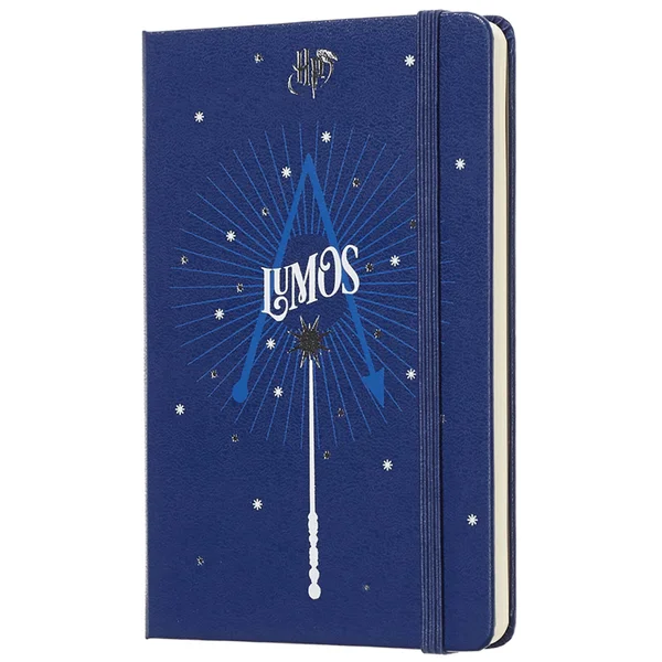 2019 Moleskine Harry Potter Limited Edition Notebook Blue Large Weekly 12-Month Diary