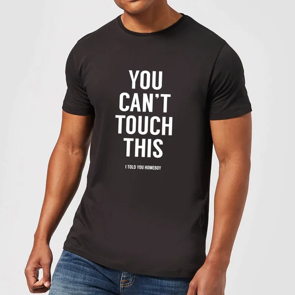 Balazs Solti Can't Touch This Men's T-Shirt - Black