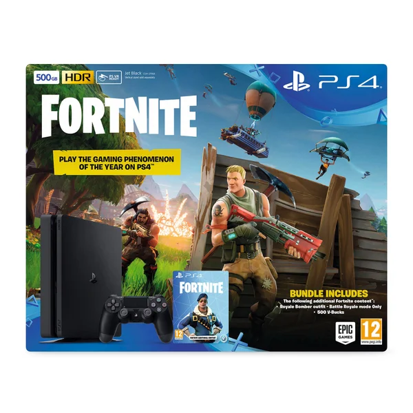 Playstation 4 500GB Fortnite Battle Royale Bundle