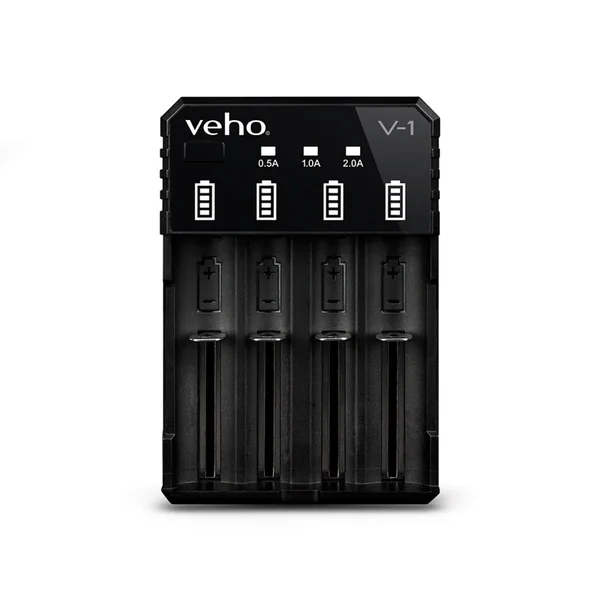 Veho USB Universal Battery Charger for 18650 E-CIG Batteries