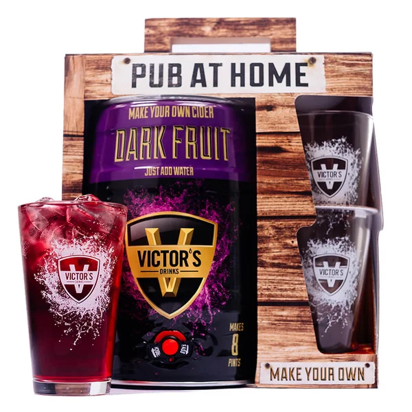 Victor's Drinks Pub At Home Dark Fruit Cider