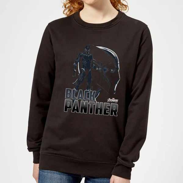 Avengers Black Panther Dames Trui - Zwart