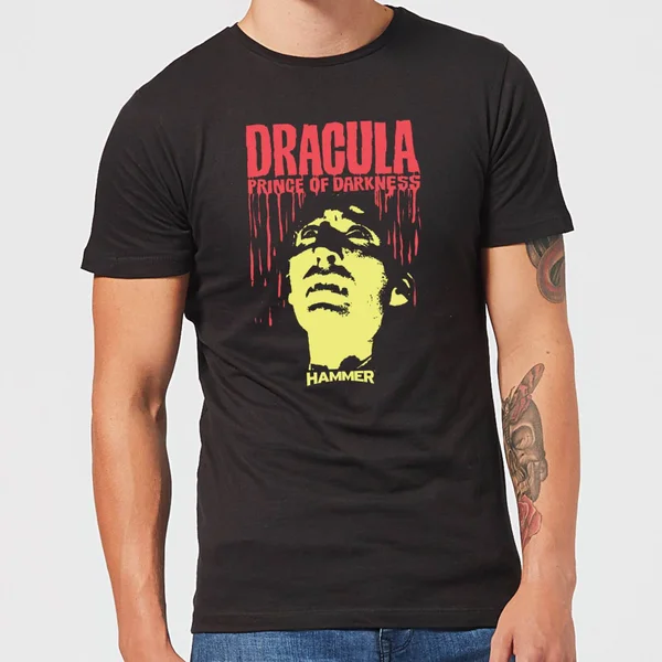 Hammer Horror Dracula Prince Of Darkness Men's T-Shirt - Black