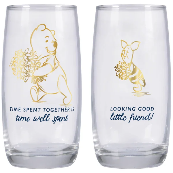 Winnie the Pooh Glasses - Set of 2