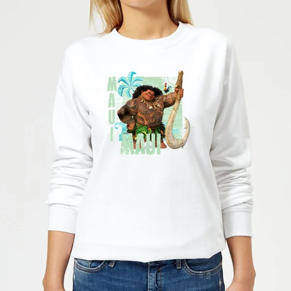 Moana Maui Dames Trui - Wit
