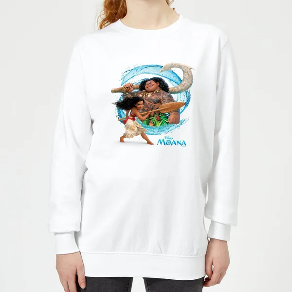 Moana Wave Dames Trui - Wit