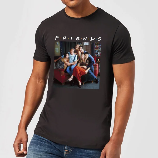 Friends Classic Character Herren T-Shirt - Schwarz