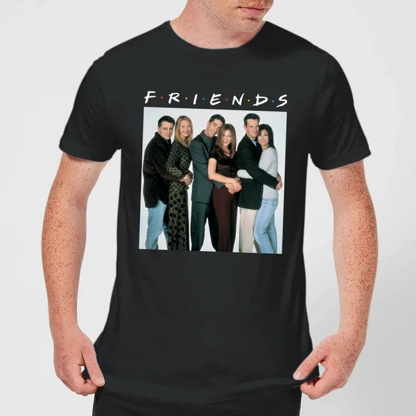 Friends Group Shot t-shirt - Zwart