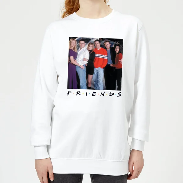 Friends Cast Pose dames trui - Wit