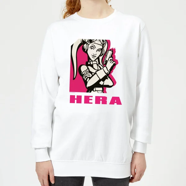 Star Wars Rebels Hera Damen Pullover - Weiß