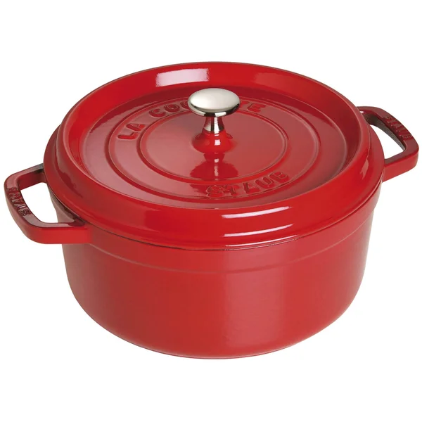 Staub Round Cocotte - Cherry - 24cm