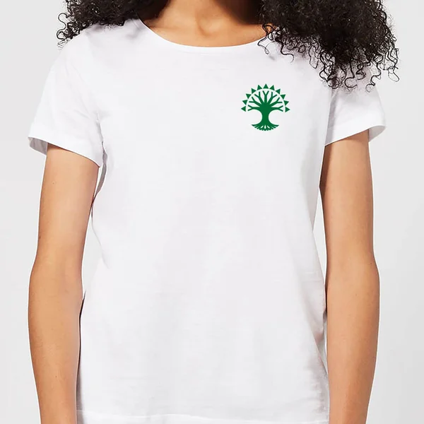 Magic The Gathering Selesnya Sports Damen T-Shirt - Weiß