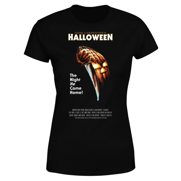 Halloween Poster Women's T-Shirt - Black
