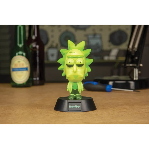 Rick and Morty Toxic Rick Icon Light