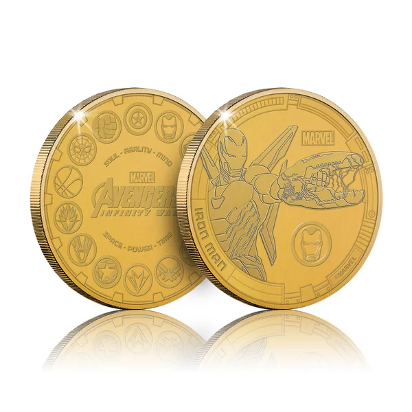 Collectable Marvel Infinity War Commemorative Coin: Iron Man - Zavvi Exclusive (Limited to 1000)