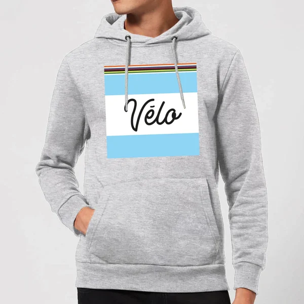 Summit Finish Velo Hoodie - Grey