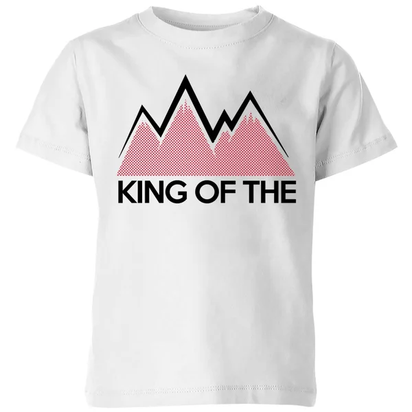 Summit Finish King Of The Mountains Kids' T-Shirt - White