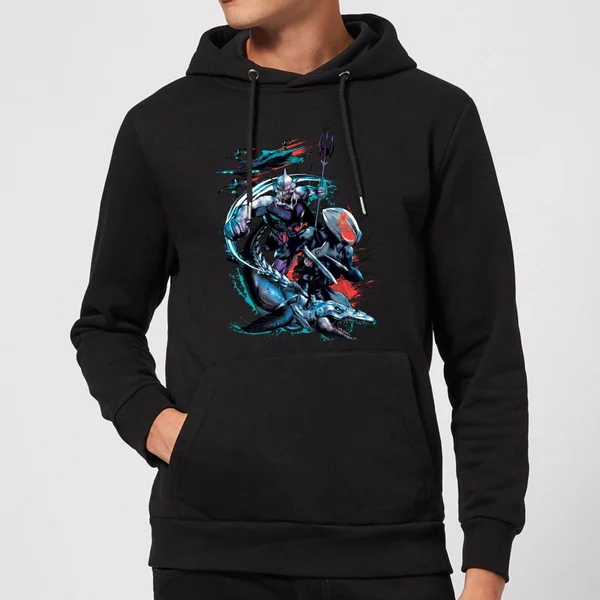 Aquaman Schwarz Manta & Ocean Master Hoodie - Schwarz