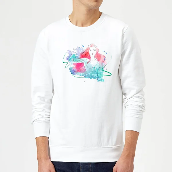 Aquaman Mera First Princess Sweatshirt - Weiß