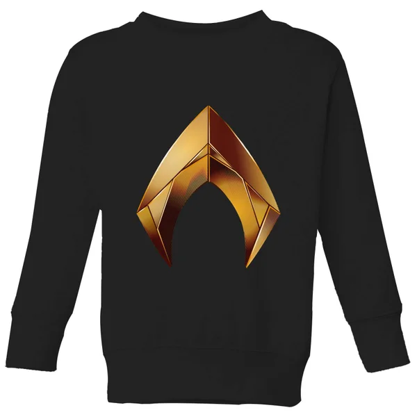 Aquaman Symbol kindertrui - Zwart