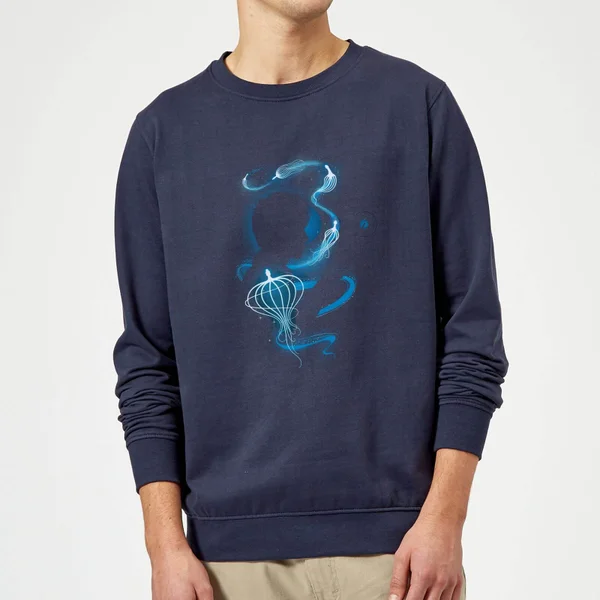 Fantastic Beasts Newt Silhouette trui - Navy