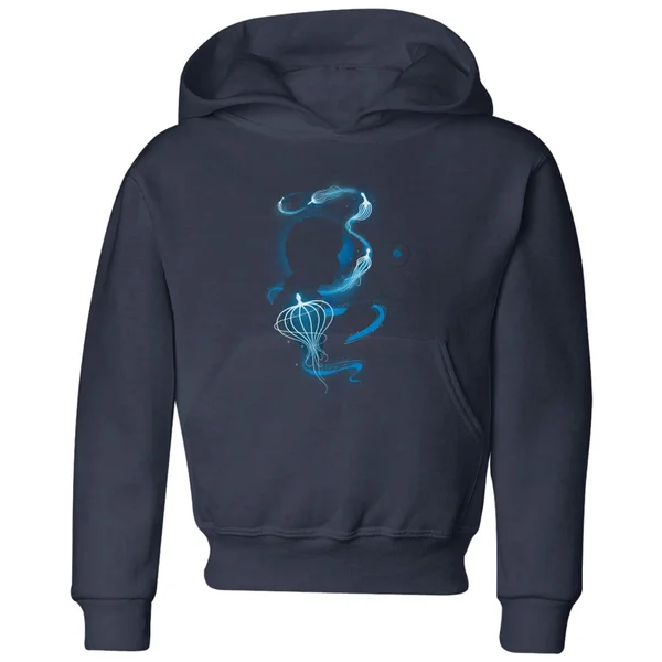 Fantastic Beasts Newt Silhouette kinder hoodie - Navy