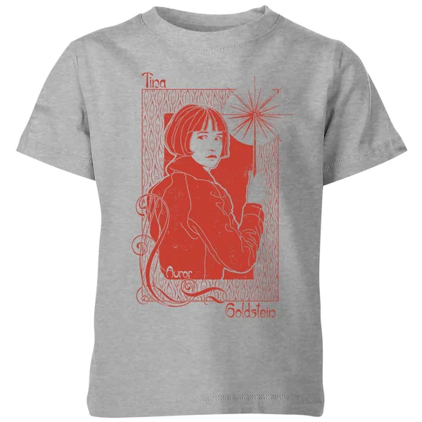 Fantastic Beasts Tina Goldstein Kids' T-Shirt - Grey