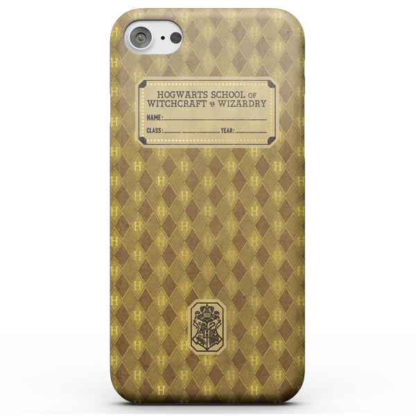 Harry Potter Hufflepuff Text Book Phone Case for iPhone and Android