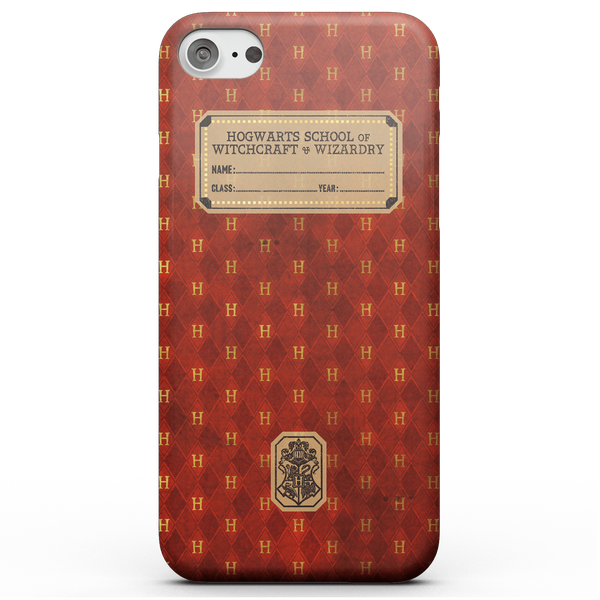 Harry Potter Gryffindor Text Book telefoonhoesje