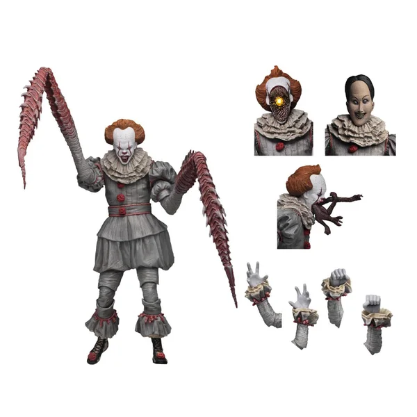NECA IT - 7" Scale Action Figure - Ultimate "Dancing Clown" Pennywise