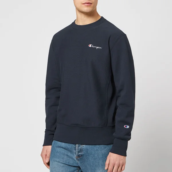 Champion Men's Back Logo Sweatshirt - Navy