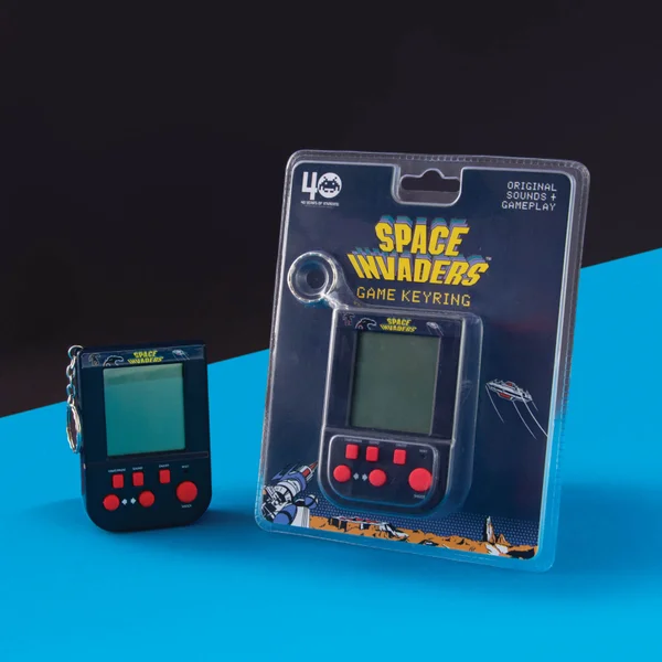 Space Invaders Game Keyring