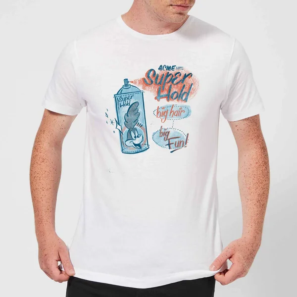 Looney Tunes ACME Super Hold Men's T-Shirt - White