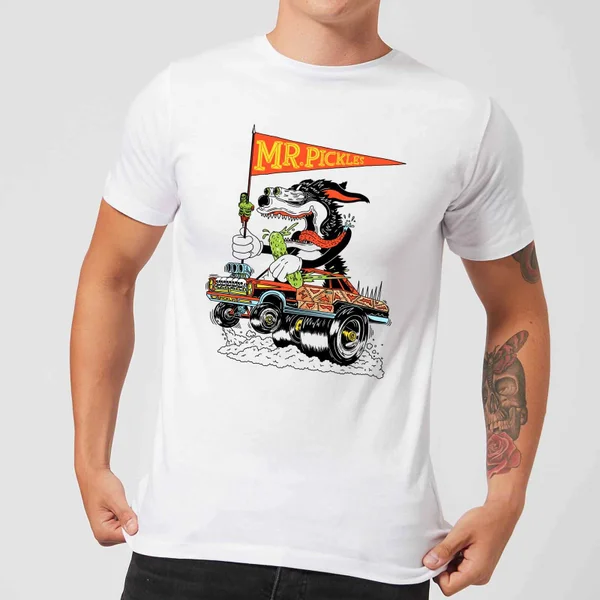Mr Pickles Drag Race Men's T-Shirt - White