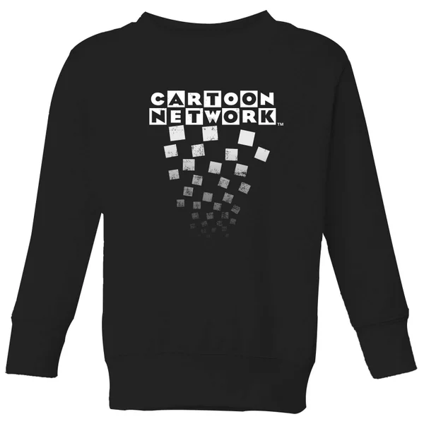 Cartoon Network Logo Fade Kids' Sweatshirt - Black - 122/128 (7-8 jaar)