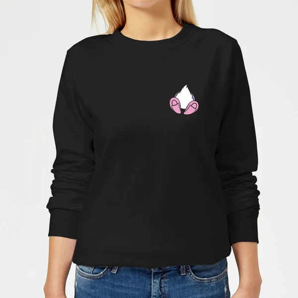 Disney Katrien Duck Backside dames trui - Zwart