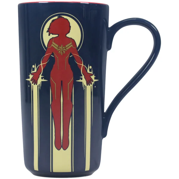 Marvel Captain Marvel Latte Mug